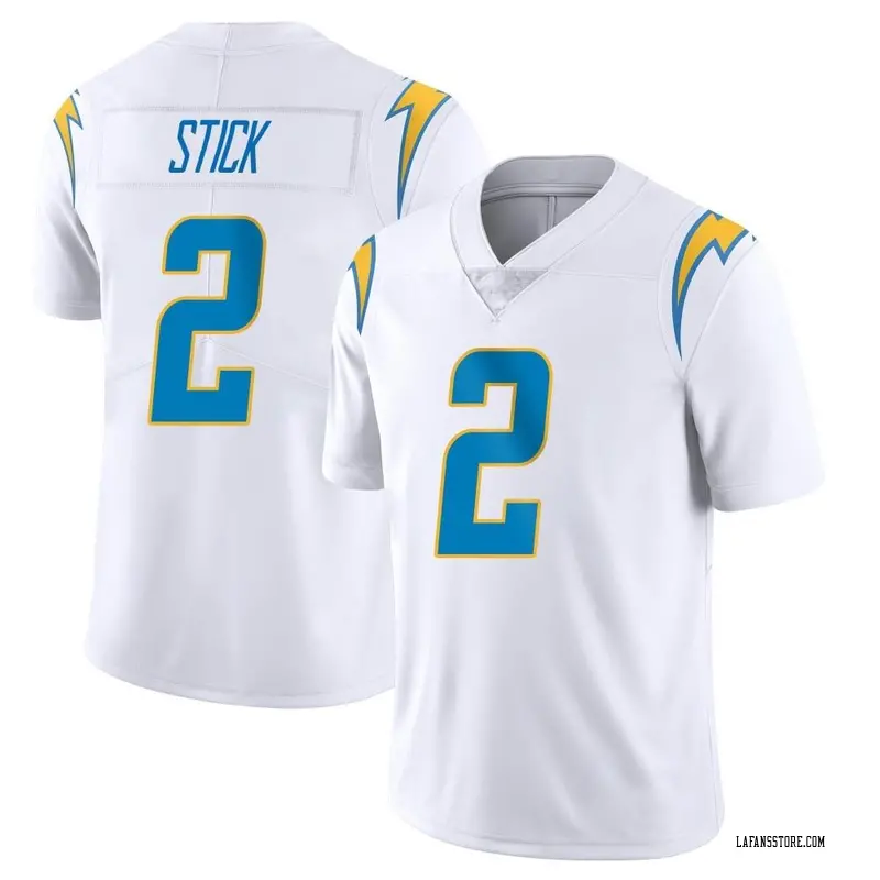 Youth Los Angeles Chargers Easton Stick White Limited Vapor Untouchable  Jersey By Nike