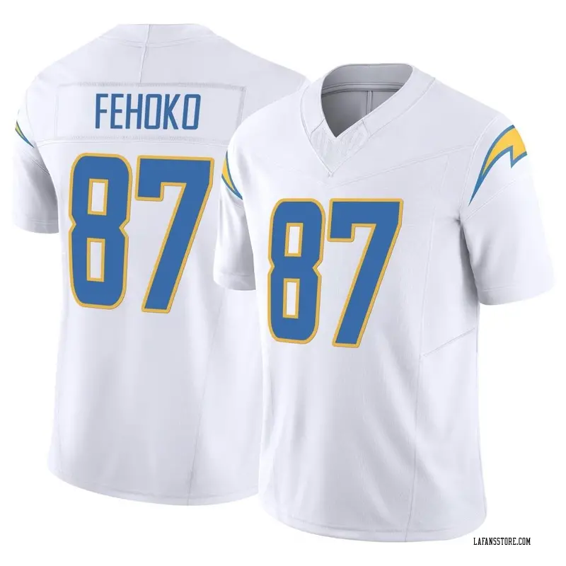 Nike Younghoe Koo Los Angeles Chargers Elite White Vapor Untouchable Jersey  - Men's